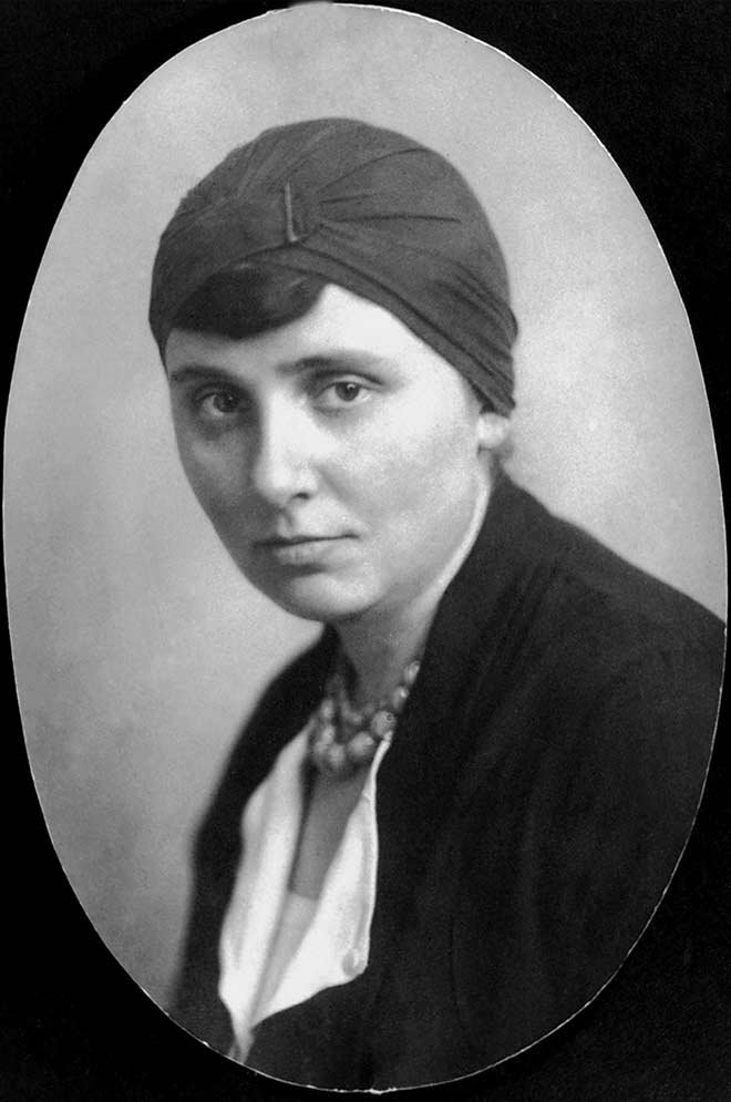 Lotte Carlebach-Preuss, 1932, Foto: Privatbesitz Miriam Gillis-Carlebach