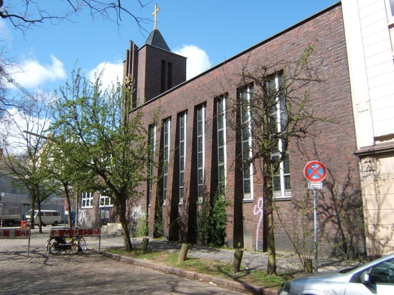 Die Osterkirche im Osterkirchenviertel.