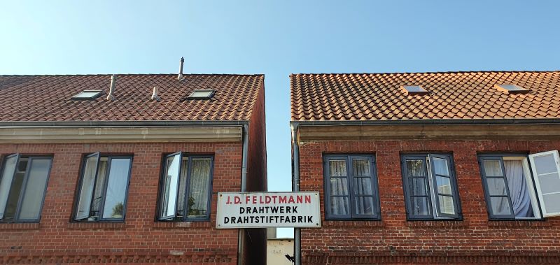 Fassade Drahtstiftfabrik Zeißstraße
