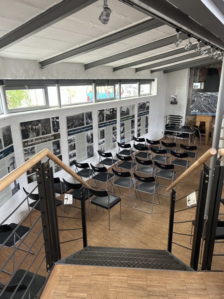Kesselhaus bestuhlt Vortrag