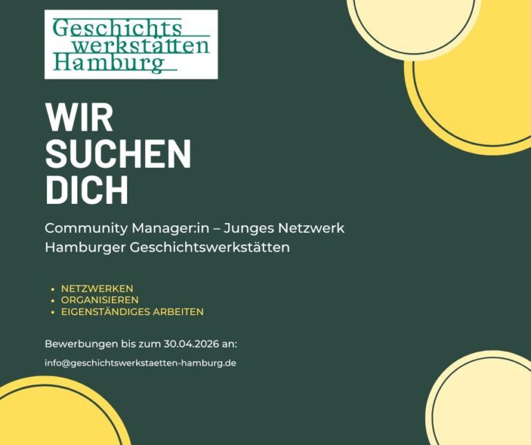 Junges Netzwerk Geschichtswerkstätten